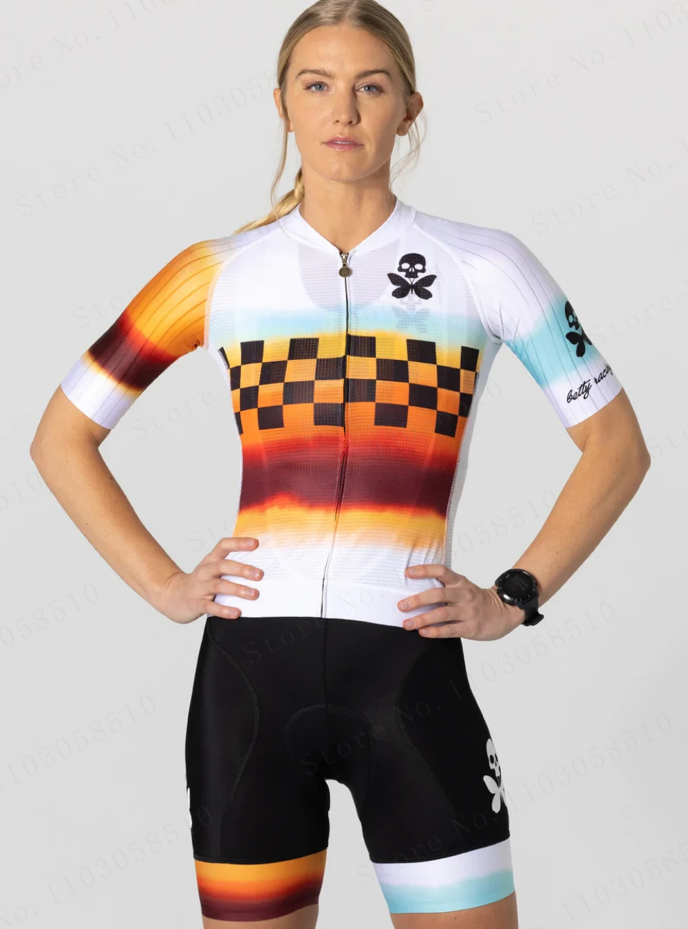 Cycling Gear Girls - Женский велосипедный спортивный трикотаж на открытом