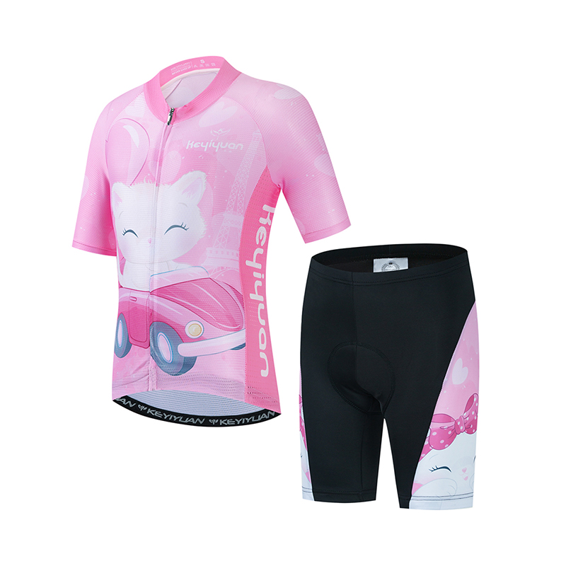 Cycling Gear Girls - Комплект велосипедной одежды KEYIYUAN для мальчиков